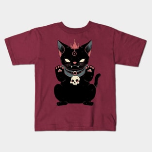 Metalhead Kitty Kids T-Shirt